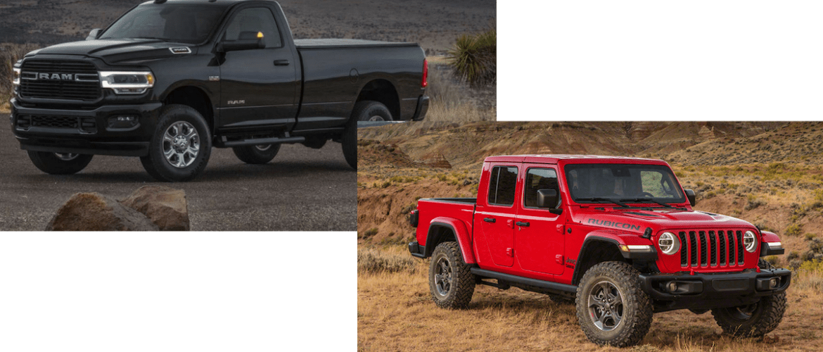 Jeep Gladiator and RAM Truck